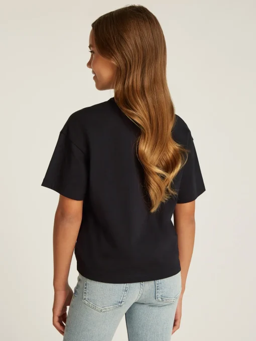Kinder Calvin Klein Kastiges Logo-Shirt