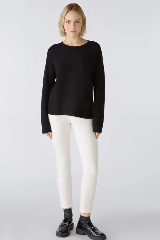 Damen Oui KEIKO Pullover 100% Bio-Baumwolle
