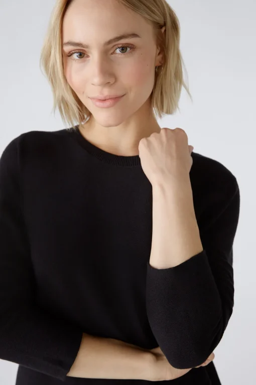 Damen Oui KEIKO Pullover 100% Bio-Baumwolle