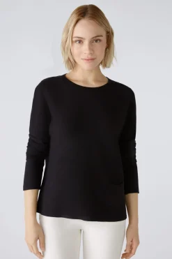 Damen Oui KEIKO Pullover 100% Bio-Baumwolle