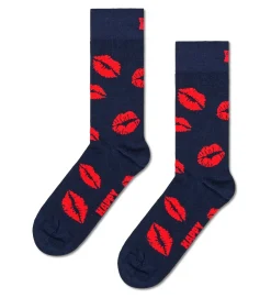 Damen Happy Socks Kisses Sock