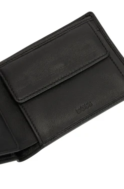Herren Boss KLAPP-GELDBÖRSE AUS LEDER MIT LOGO-PRÄGUNG UND MÜNZTASCHE