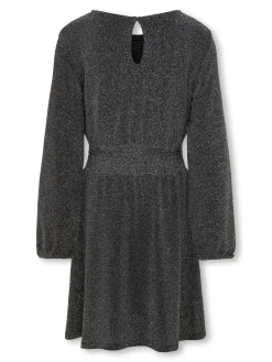 Kinder ONLY Kids Kleid mit Glitzer-Effekt
