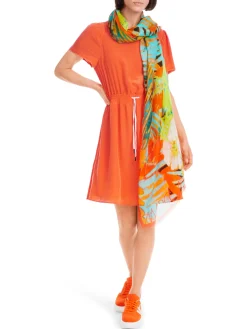 Damen Marc Cain Kleid mit Knittereffekt