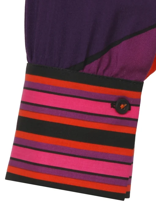 Damen Via Appia Due Kleid mit V-Ausschnitt