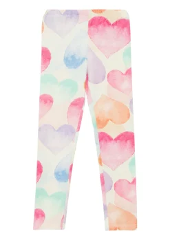 Kinder s.Oliver Knöchellange Slim-Fit-Leggings mit All-over-Print