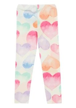 Kinder s.Oliver Knöchellange Slim-Fit-Leggings mit All-over-Print