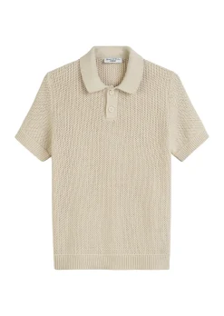 Herren Marc O´Polo Denim Knit Polo, Shortsleeve, Polo Collar