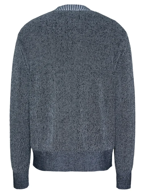 Herren Tommy Jeans Kontrast Strickpullover