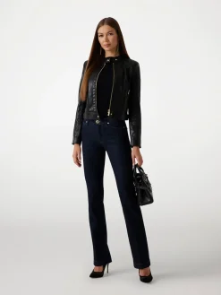 Damen Marciano by Guess Kunstleder-Bikerjacke