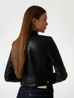 Damen Marciano by Guess Kunstleder-Bikerjacke