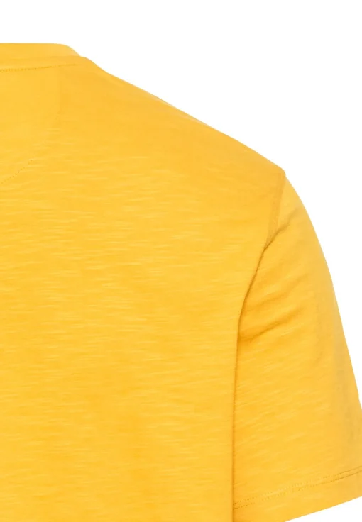 Herren Camel Active Kurzarm Henley aus Organic Cotton
