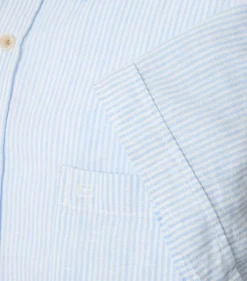 Herren Casa Moda Kurzarmhemd gestreift