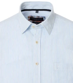 Herren Casa Moda Kurzarmhemd gestreift