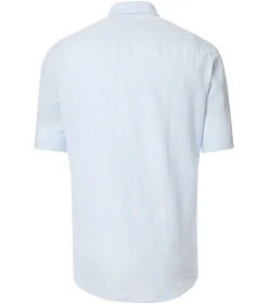Herren Casa Moda Kurzarmhemd gestreift