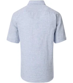 Herren Casa Moda Kurzarmhemd gestreift