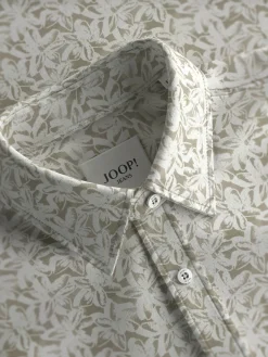 Herren JOOP! Jeans Kurzarm-Hemd Haris Gemustert