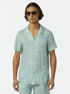 Herren Scotch & Soda Kurzarmhemd mit Allover-Print