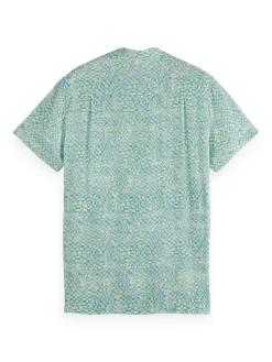Herren Scotch & Soda Kurzarmhemd mit Allover-Print