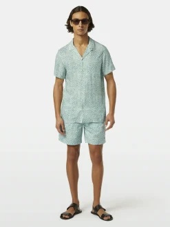 Herren Scotch & Soda Kurzarmhemd mit Allover-Print