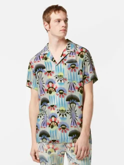 Herren Scotch & Soda Kurzarmhemd mit Allover-Print