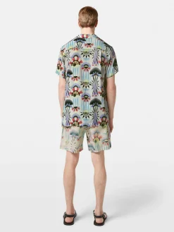Herren Scotch & Soda Kurzarmhemd mit Allover-Print