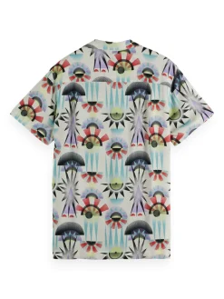 Herren Scotch & Soda Kurzarmhemd mit Allover-Print