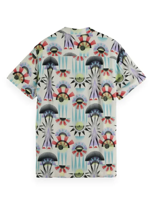 Herren Scotch & Soda Kurzarmhemd mit Allover-Print