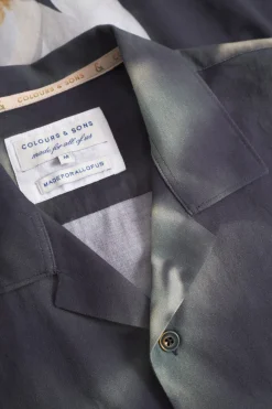 Herren Colours & Sons Kurzarmhemd mit floralem Print