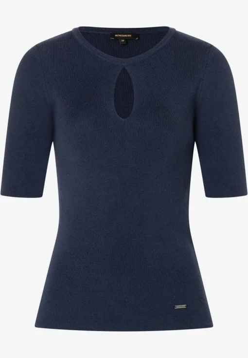 Damen More & More Kurzarm-Pullover