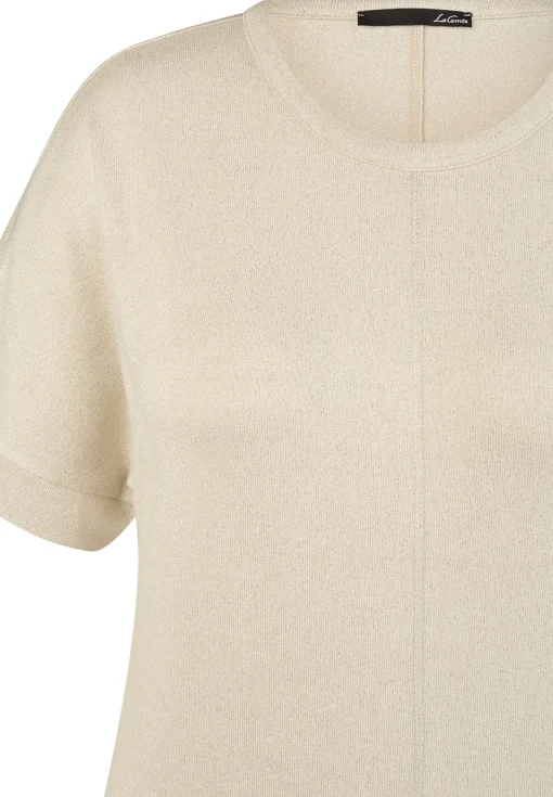 Damen Lecomte Kurzarm-Shirt mit edlem Design