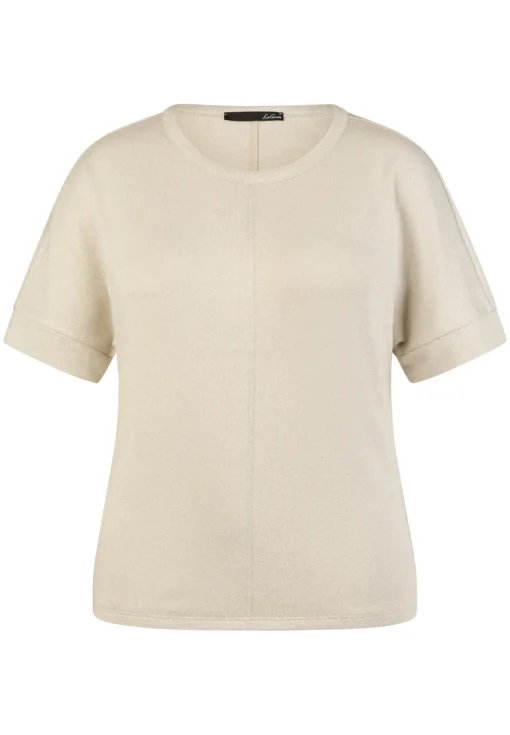 Damen Lecomte Kurzarm-Shirt mit edlem Design