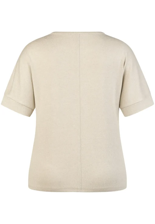 Damen Lecomte Kurzarm-Shirt mit edlem Design
