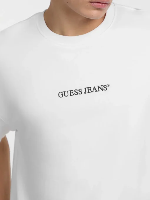 Herren GUESS JEANS Kurzarm-Sweatshirt