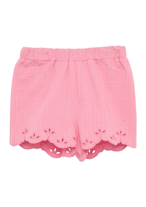 Kinder s.Oliver Kurze Hose im Loose Fit mit Stickerei