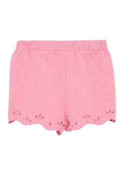 Kinder s.Oliver Kurze Hose im Loose Fit mit Stickerei