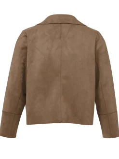Damen Via Appia Due Kurze Jacke mit Revers