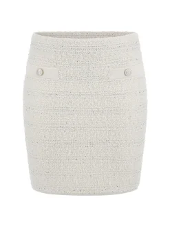 Damen Marciano by Guess Kurzer Bouclé-Rock