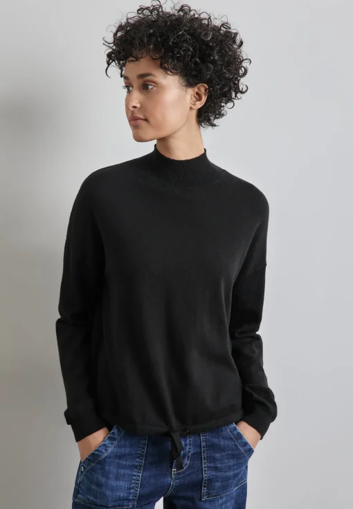 Damen Street One Kurzer Turtleneck-Sweater