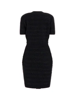 Damen Marciano by Guess Kurzes Bouclé-Strickkleid