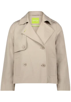 Damen Cartoon Kurztrench