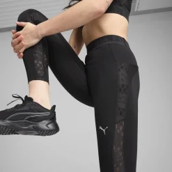 Damen Puma LACE Hochgeschnittene 7/8-Leggings