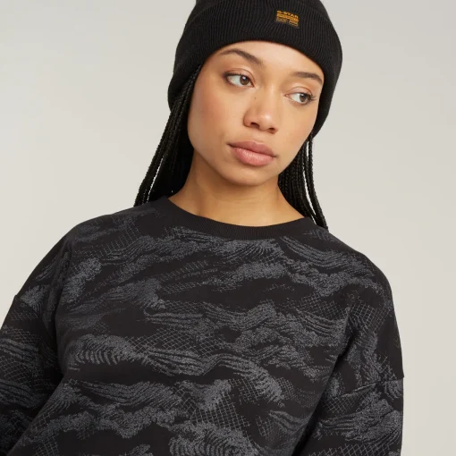 Damen G-Star Lace Loose Sweatshirt