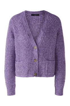 Damen Oui LAFONYA Strickjacke Baumwollmischung
