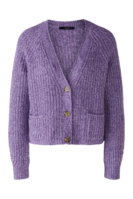 Damen Oui LAFONYA Strickjacke Baumwollmischung