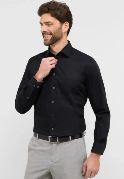 Herren Eterna Langarmhemd in Popeline-Qualität