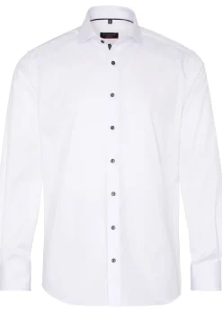 Herren Eterna Langarmhemd Modern Fit