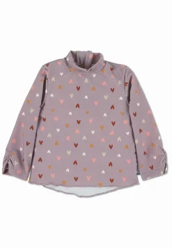 Kinder Sterntaler Langarm-Schwimmshirt Herz