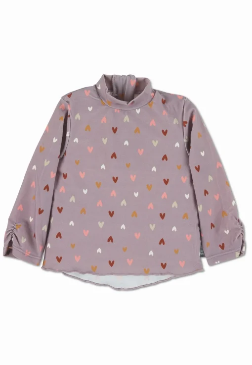 Kinder Sterntaler Langarm-Schwimmshirt Herz