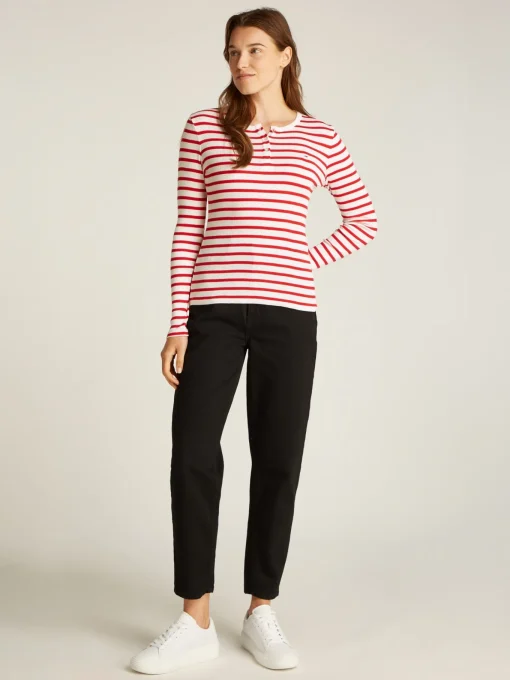 Damen Tommy Jeans Langarmshirt